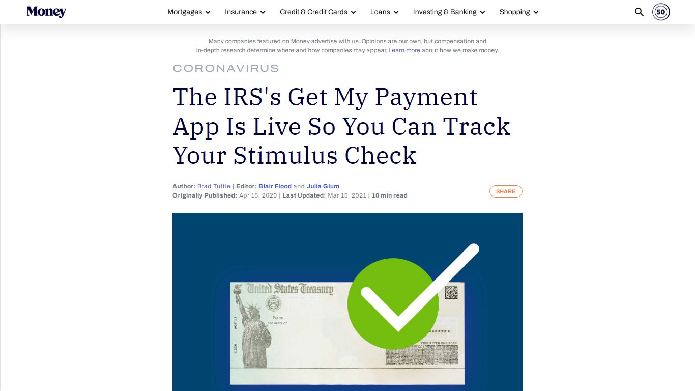 Get My Payment: IRS Portal for Stimulus Check Direct Deposit - Money